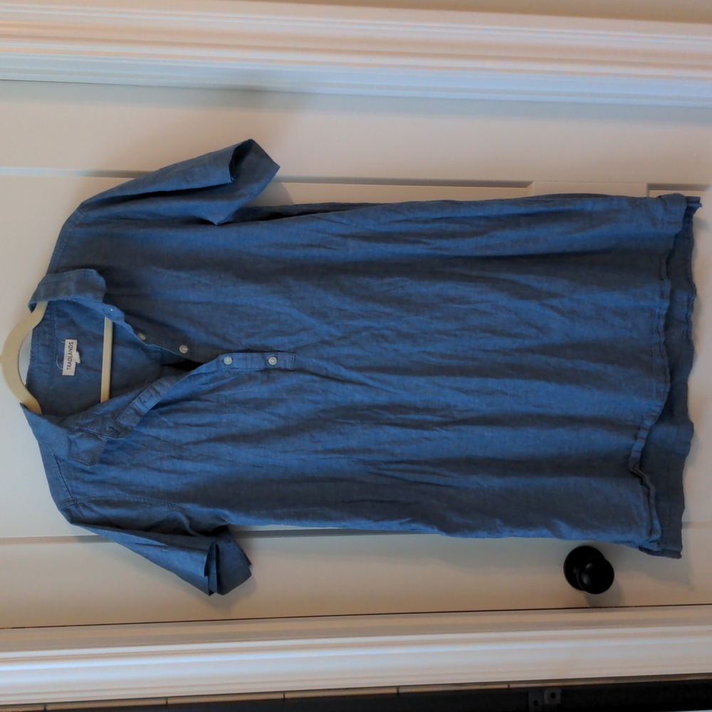 Tradlands Denim Shirt Dress (XL)